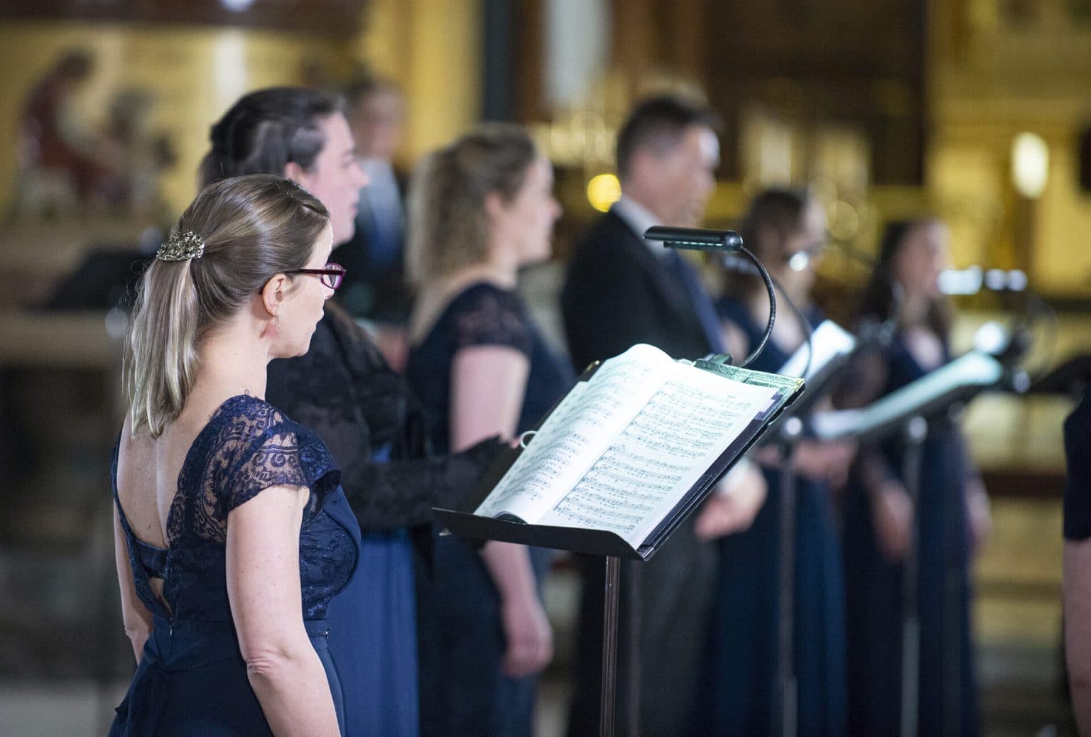 Photo de la participation nationale non compétitive : Si votre chorale souhaite nous rejoindre à Cork mais préfère ne pas participer à un concours, envisagez une participation non compétitive à nos populaires Après-midis dans l'Atrium, au Choral Trail et au marché branché de Marina Market à Cork !