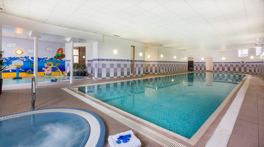 pool area at Maldron Hotel