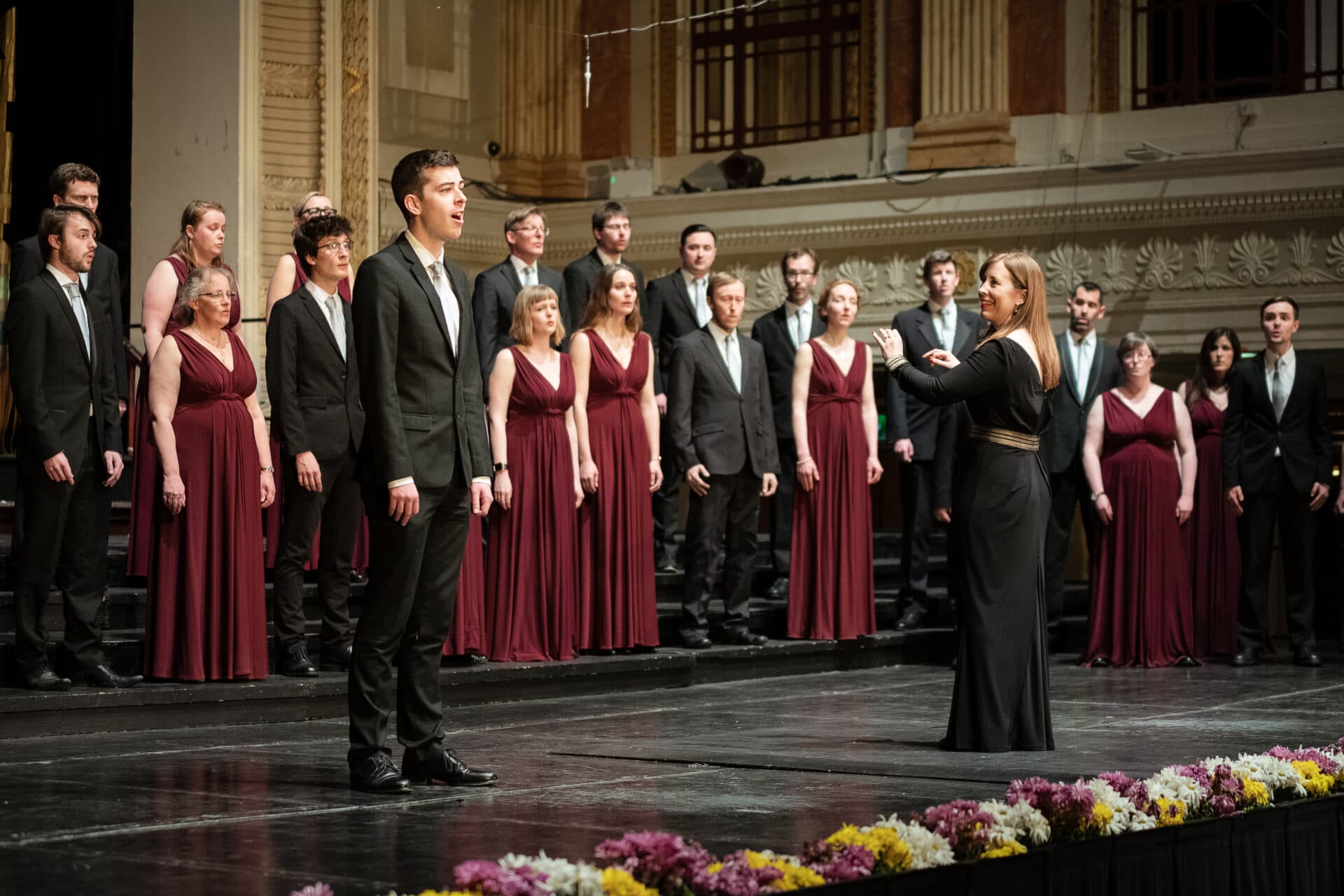 Coro del concorso nazionale nel municipio di Cork