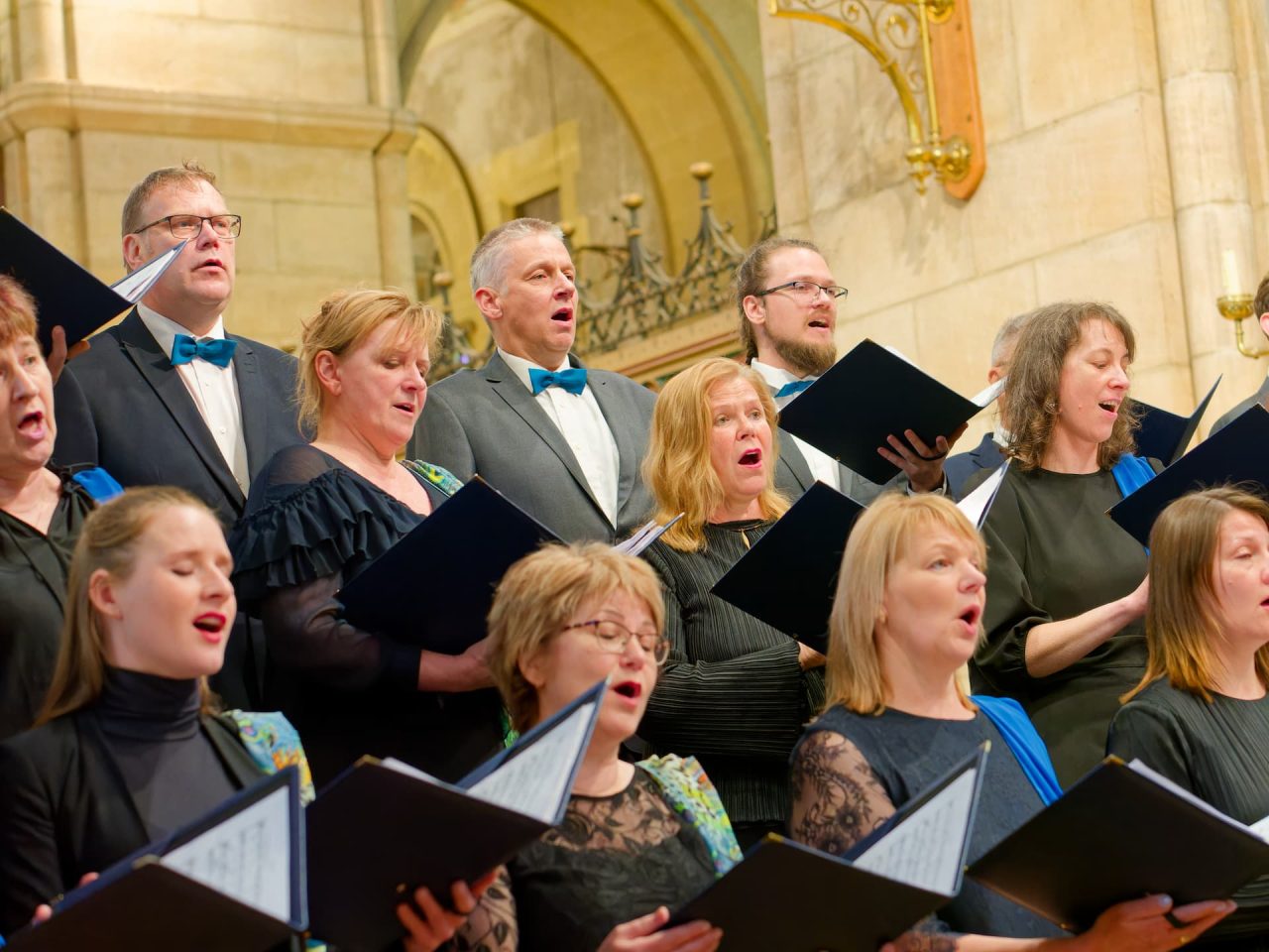 Coro in esibizione al Cork International Choral Festival 2025