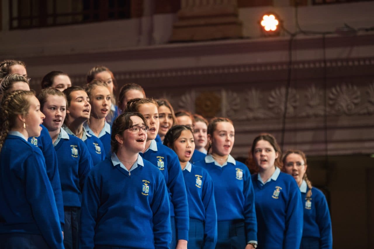 Schools on Song. Pictured at the 67th Cork International Choral