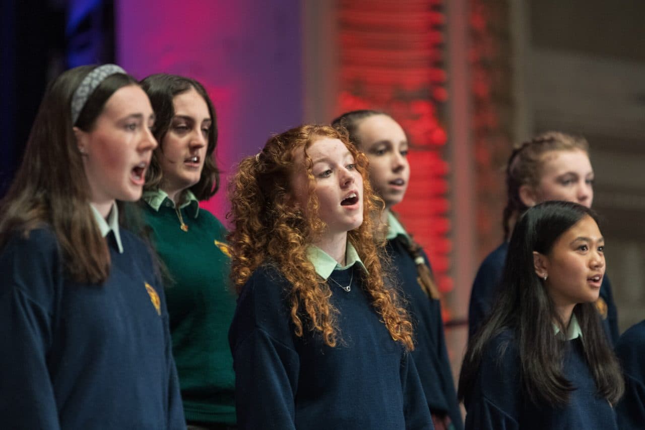 Schools on Song. Pictured at the 67th Cork International Choral