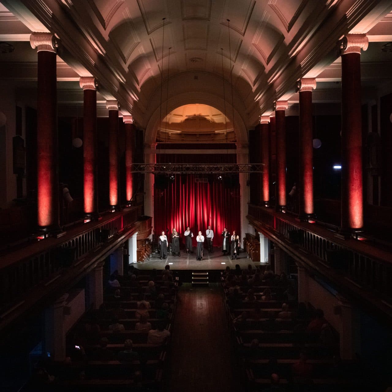 Latvian Voices, a professional a cappella group from Latvia, pre