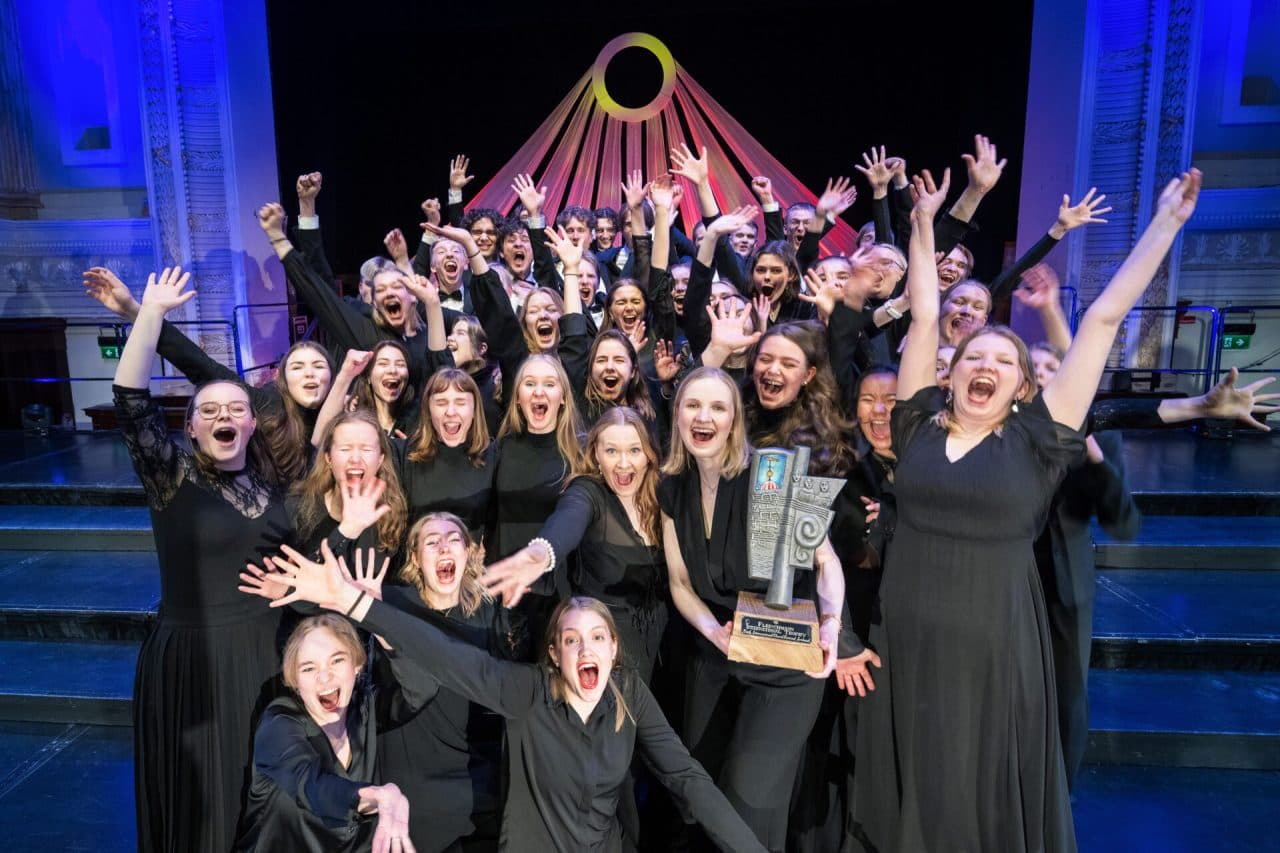 Vaskivuori Upper Secondary School Chamber Choir, from Finland, w