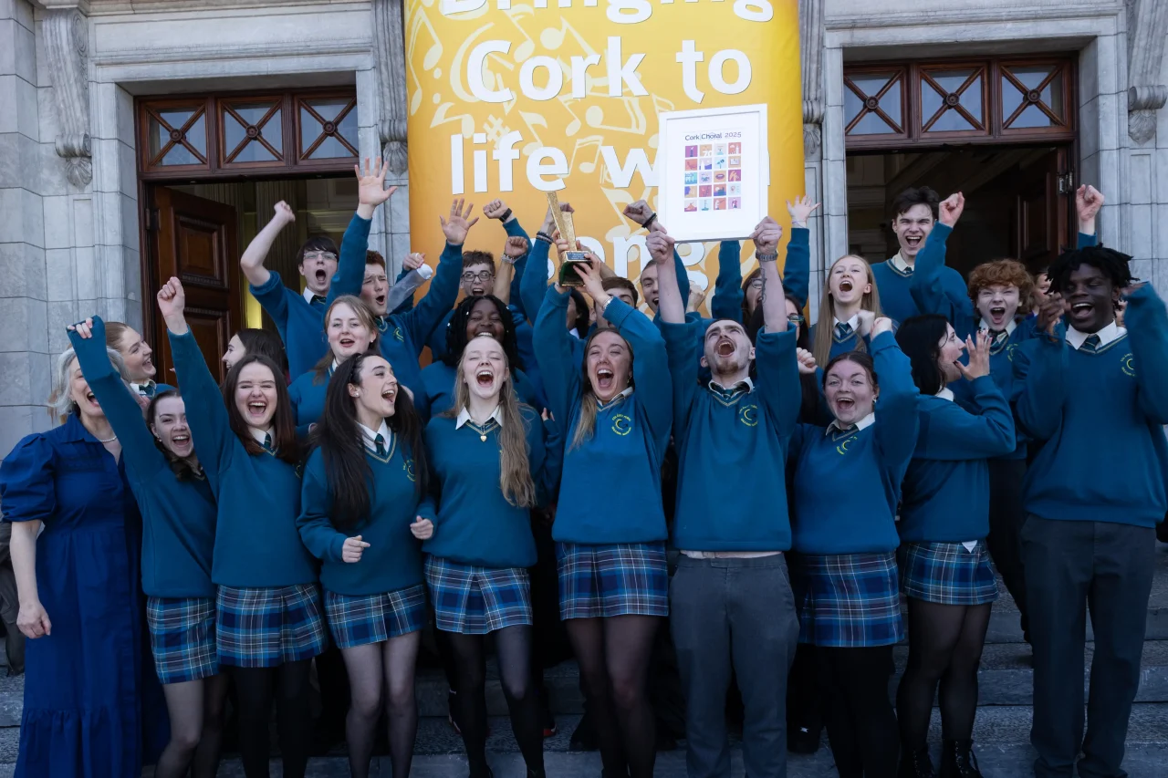 Coro scolastico Glamire al Cork International Choral Festival 2025