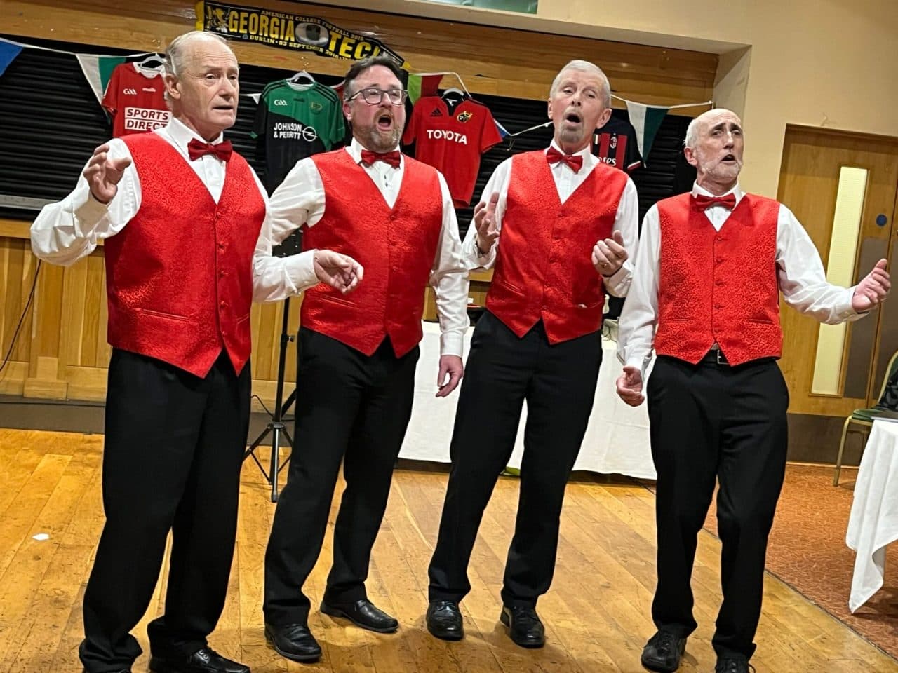 Foto del quartetto barbiere Hairmonics (Cork)