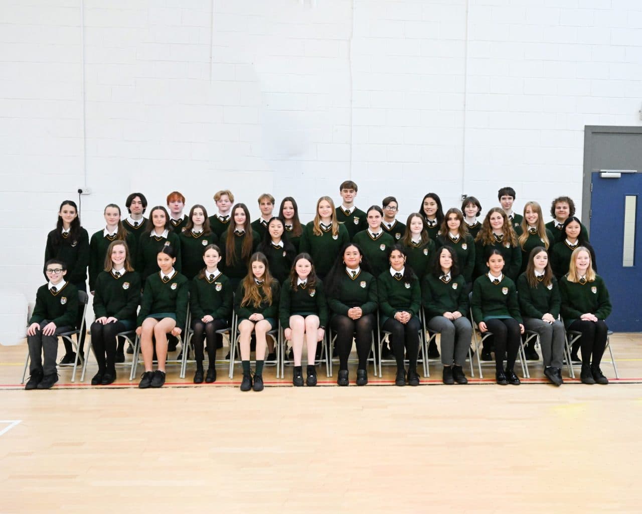 foto del coro della scuola Ashton
