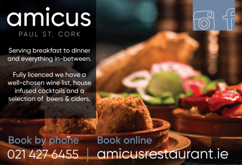 Locandina del ristorante Amicus