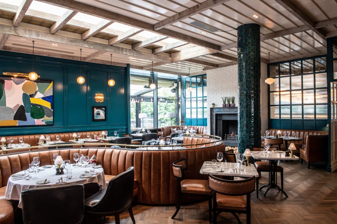 foto della lounge dell'hotel The River Lee