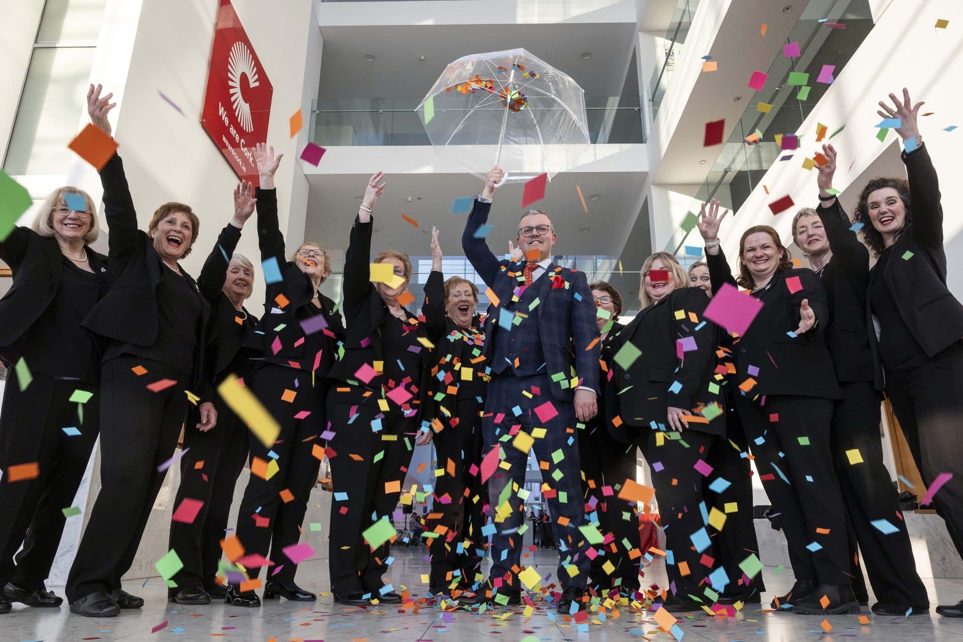 photo from cork international choral festival launch event