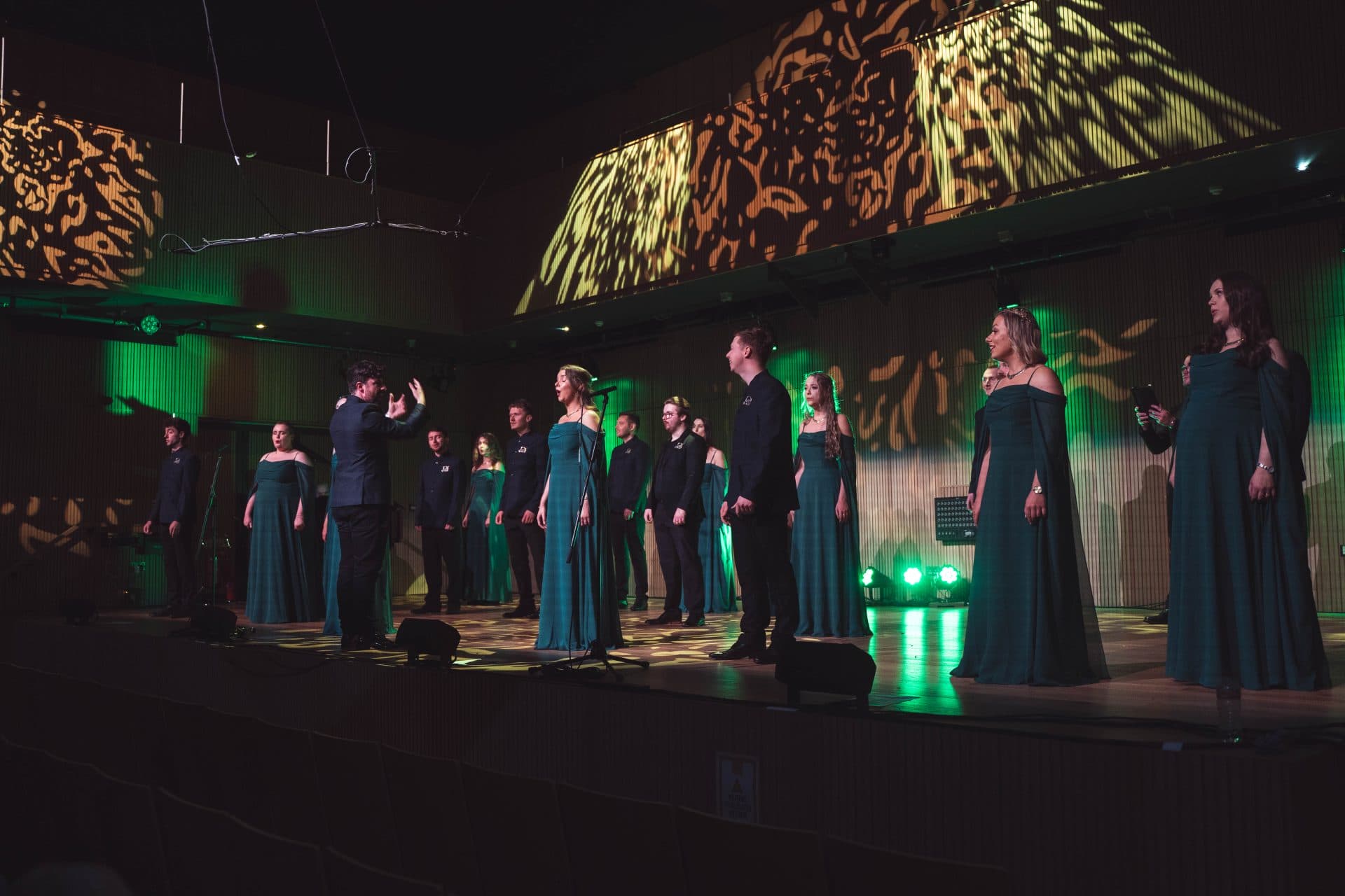 Fotografía del grupo coral LORICA de Irlanda.
