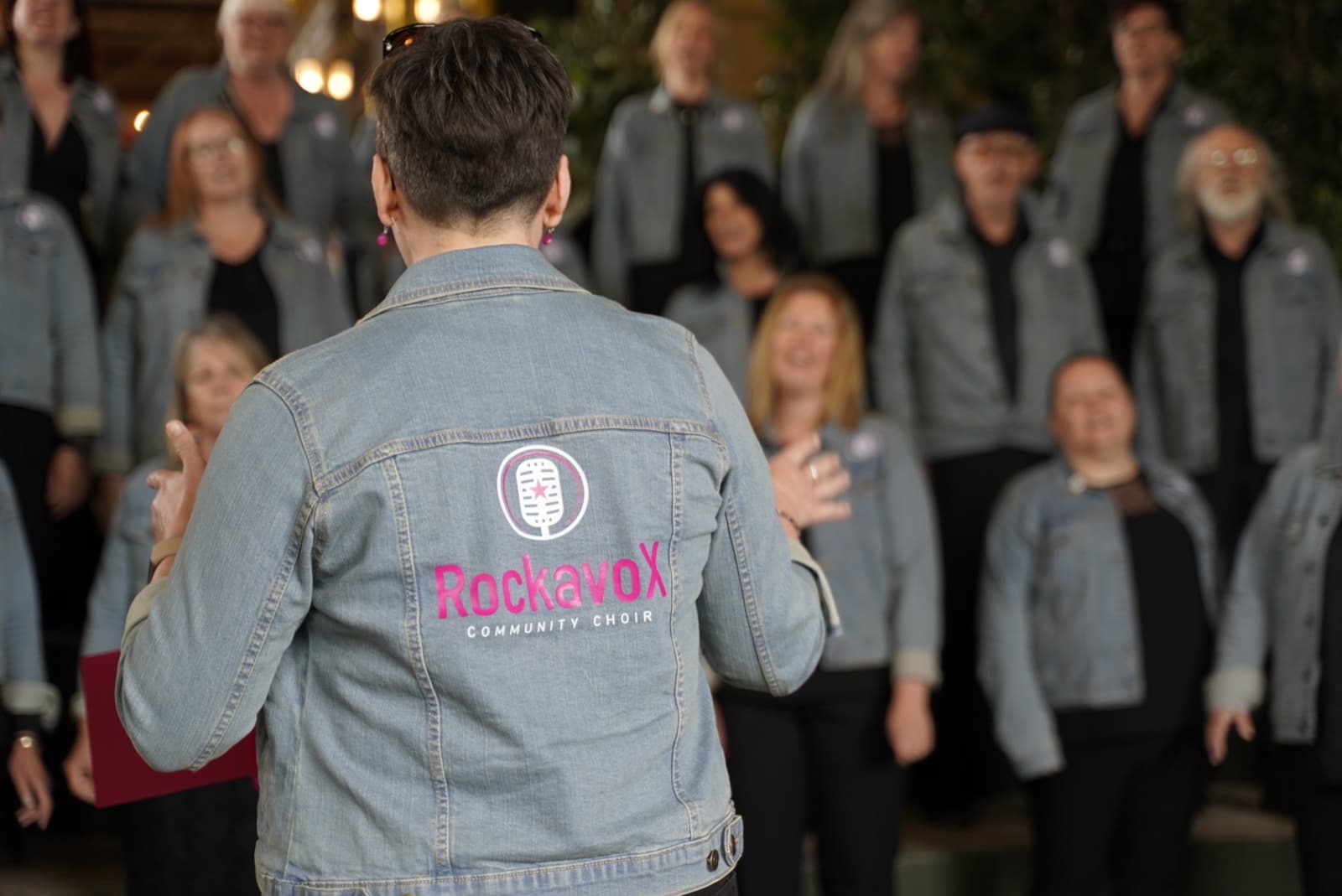снимка на хорова група RockavoX от Великобритания