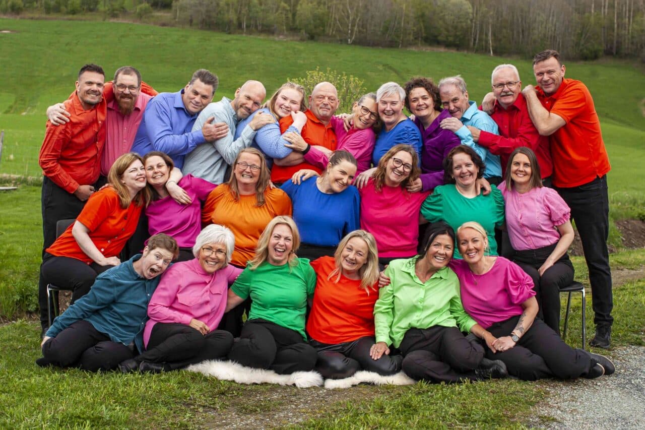 foto del gruppo corale Sangkoret Samhald dalla Norvegia