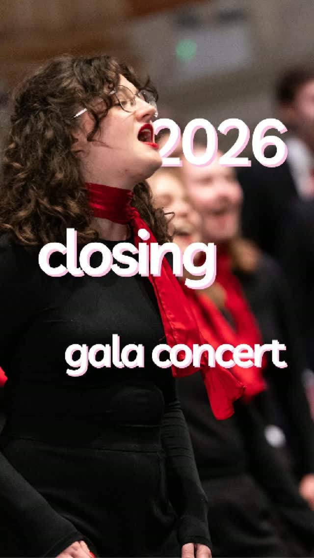 Our 2026 Gala Concert highlights continue... Next up is UCC Singers (Ireland) with a beautiful performance of "Movement 2: "Roots",...