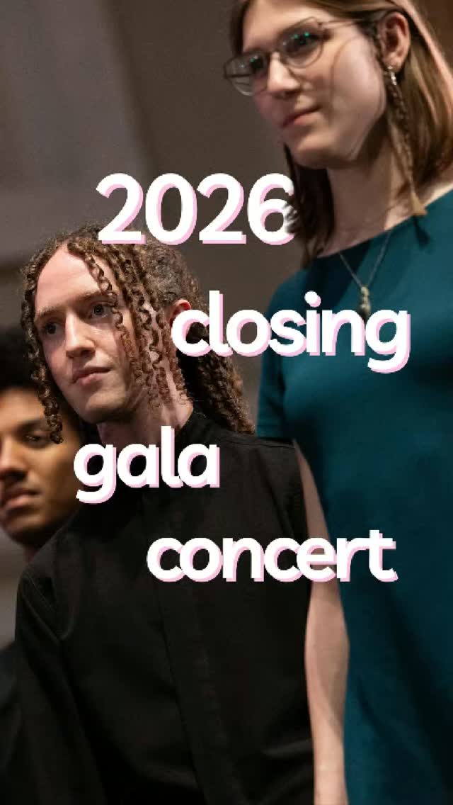 Our 2026 Gala Concert highlights continue... Next up is Vancouver Youth Choir @vancouveryouthchoir (Canada) with an incredible performance of "Quizassa"...
